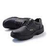 CE Certificated Customized Men Work Anti Smash Anti-vibration Industrial Genuine Leather Safety Shoes Composite Toe