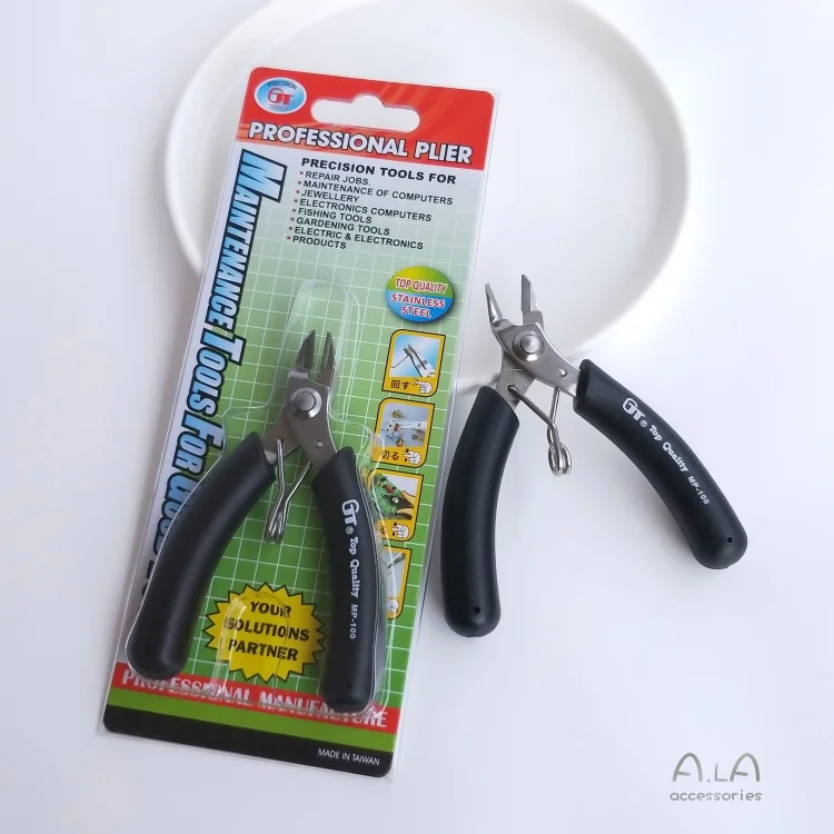 MP-104 4" Round Nose Pliers GT Professional for Jewelry Gardening Electronics 