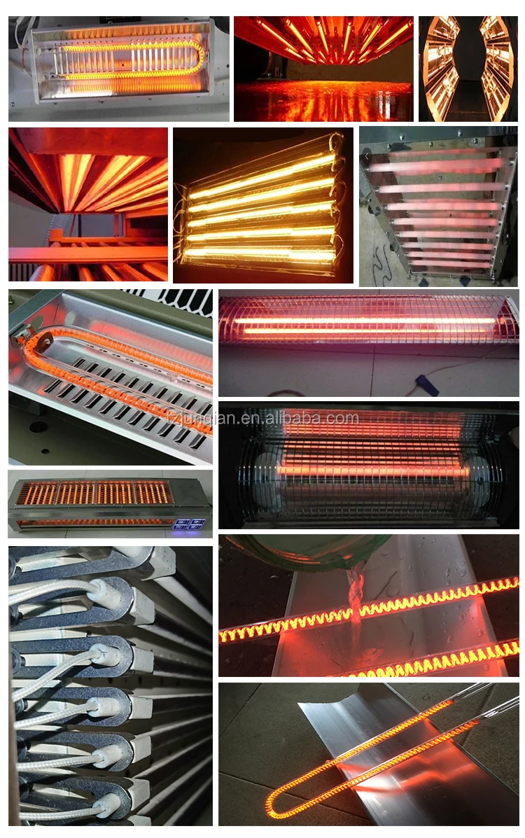 Halogen Lamp Infrared Heater, Stainless, Steel, 220V, 1000W - detail 20