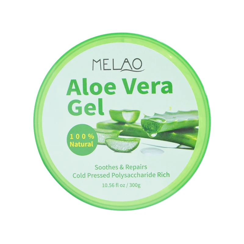 Gel Aloe Vera hydrat Label Design.