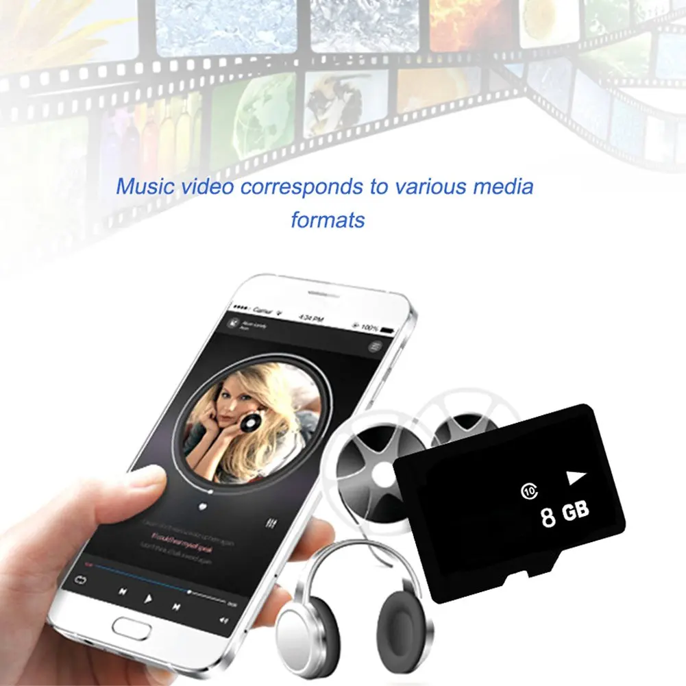 4GB 8GB 16GB TF card 32GB 64GB 128GB 256GB 512 GB mini SD card Wifi San Memory Card - ANKUX.COM