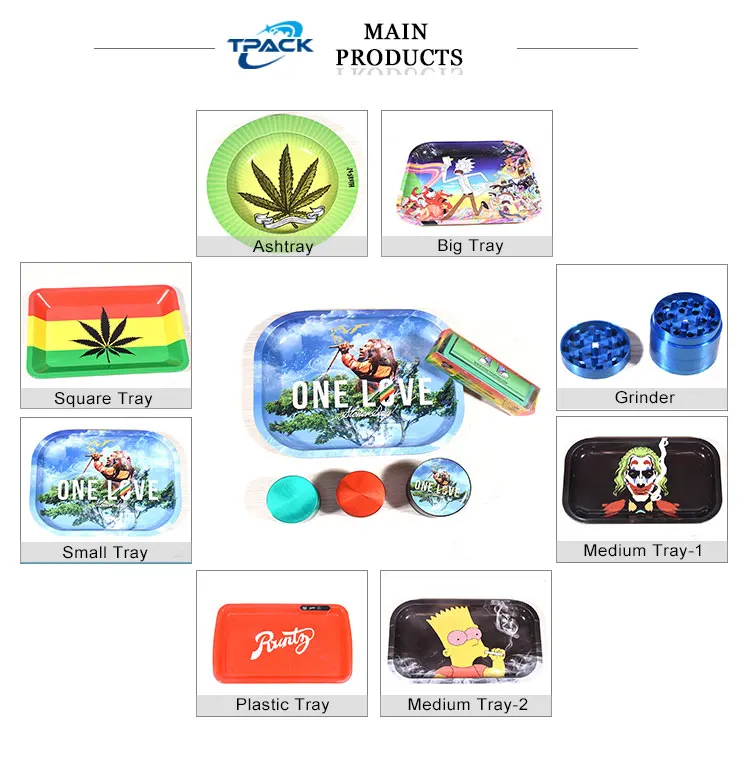Different Designs Nice Girly Weed Tray 1v Customize Your Own Custom