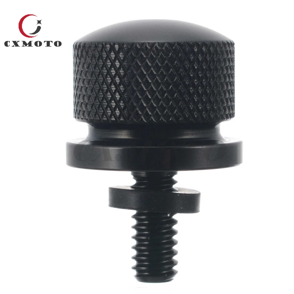 Stainless Knurled Fender Seat Bolts Screw And Nut Kit 1/4"-20