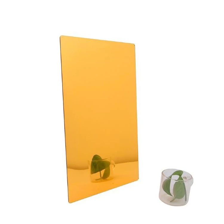 Gold Silver Flexible Acrylic Mirror Sheet Plastic Pmma Perspex Mirror