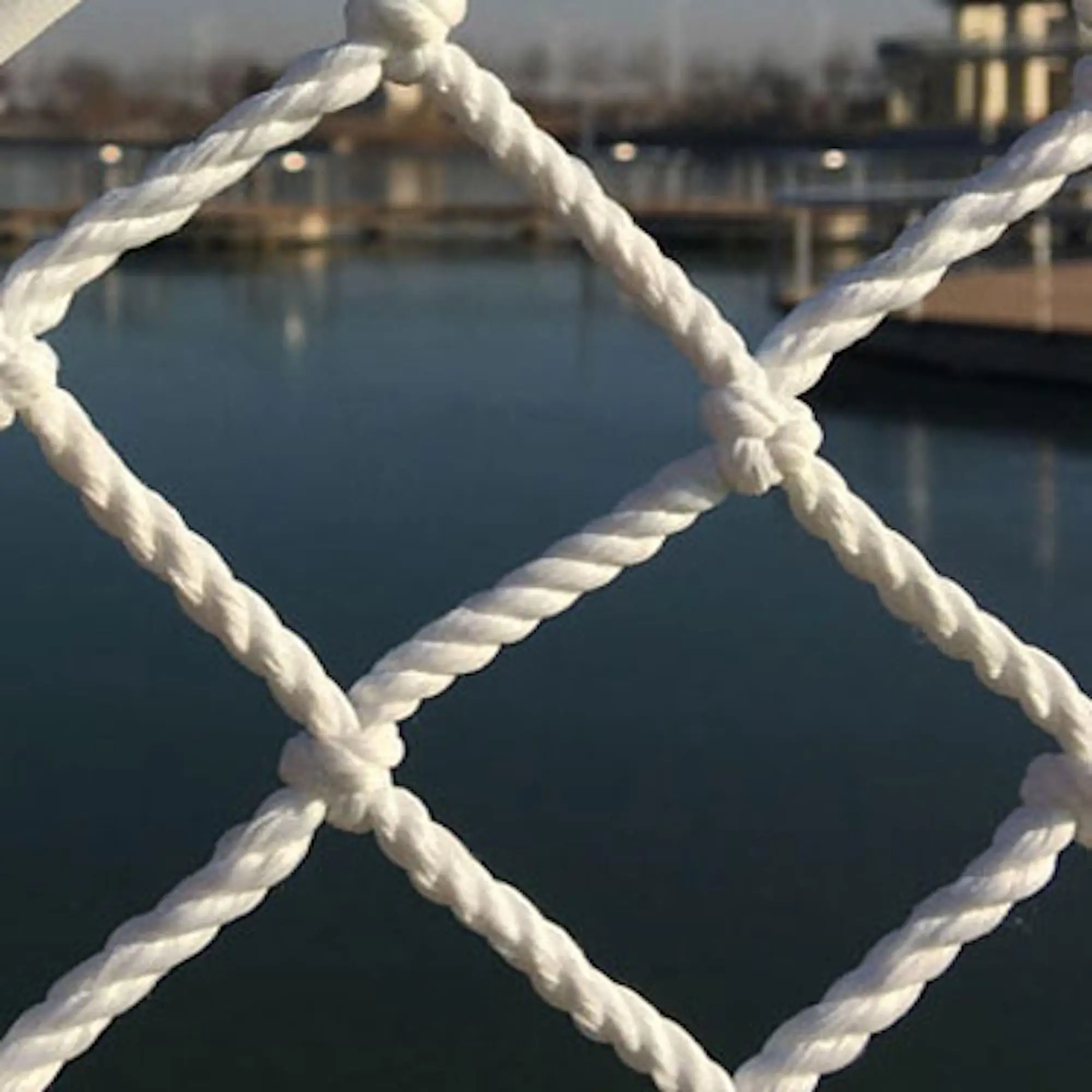 Artificial Net Rope For Balcony Safety Invisible Mesh Net Balcony