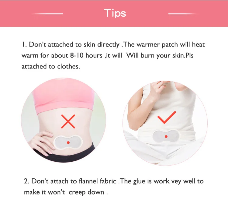 12 Hours Menstrual Cramp Pain Relief Heat Patch For Women Buy 12 Hours Menstrual Cramp Pain