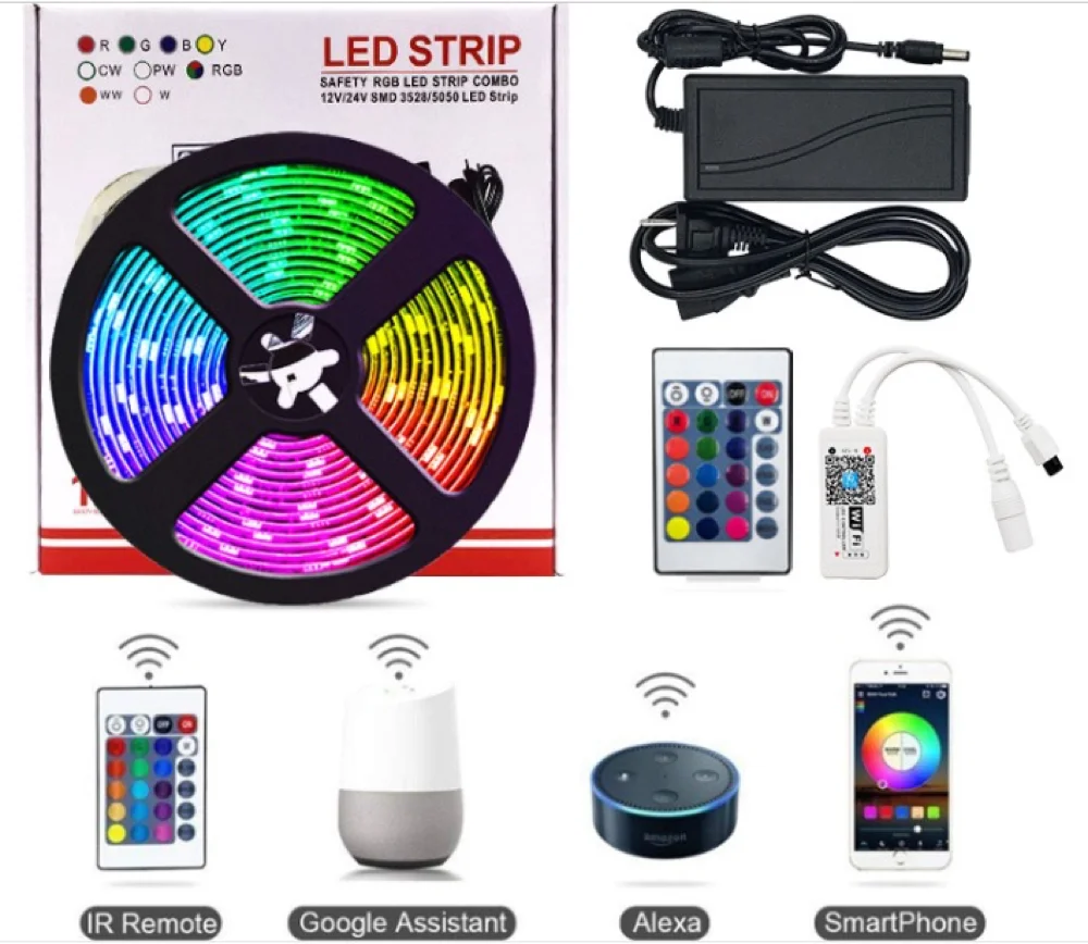 

wifi led trip kit,3 Pieces, Rgb millions color changing