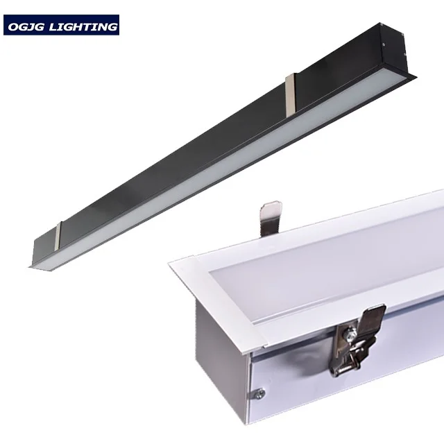 Super Bright 20W 40W 60W 4Ft Indoor Ceiling Lighting Shop Lamp LED Linear Batten Light