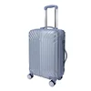 cheap ABS hard shell luggages with full zipper connect case body
