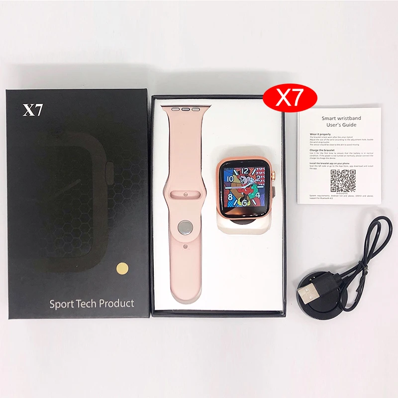 Free Sample Smartwatch X7 Cheaper Price Series 5 Cell Watch Pk T500 Smart  Watch With Heart Rate Fitness Watch For Ios Android - Buy Free Sample  Smartwatch X7 Cheaper Price,Series 5 Cell