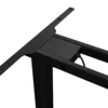 Health office furniture metal material height adjustable lifting desk CE, UL, TUV certificate