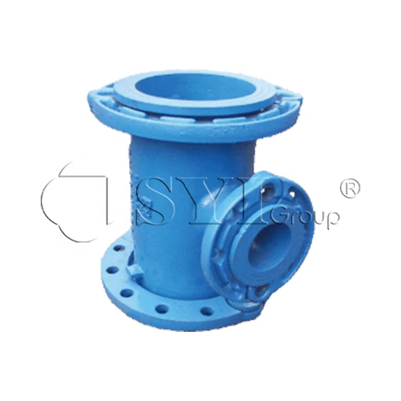 Ковкого Фитинги Фланцевый Чугунный Тройник Dn100-dn600 Все Фланцевый ...