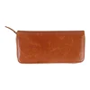 Luxury stylish durable crazy horse leather high quality billfold RFID wallet for men custom genuine leather slim men's wallet