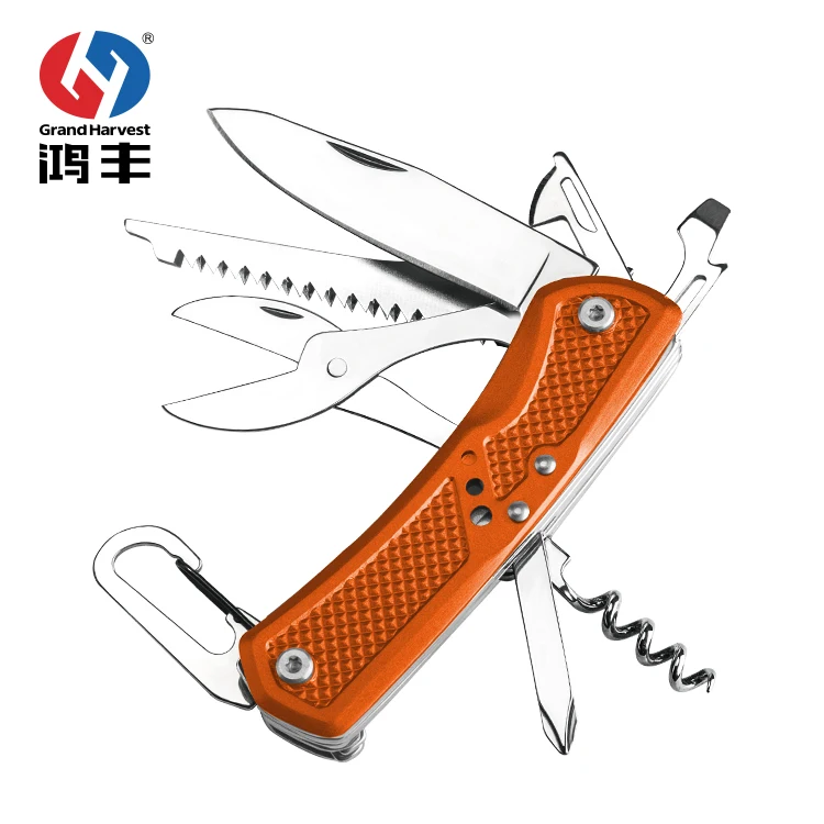 Amazon New Arrival Grand Harvest Compact Pocket Knife Colorful Pocket Knives Classic Pocket