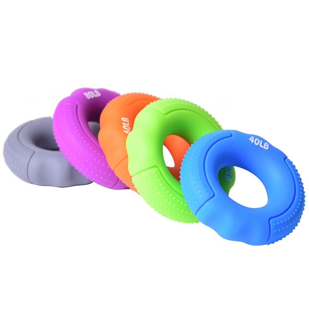 
China factory direct wholesale customized finger mark silicone grip ring 