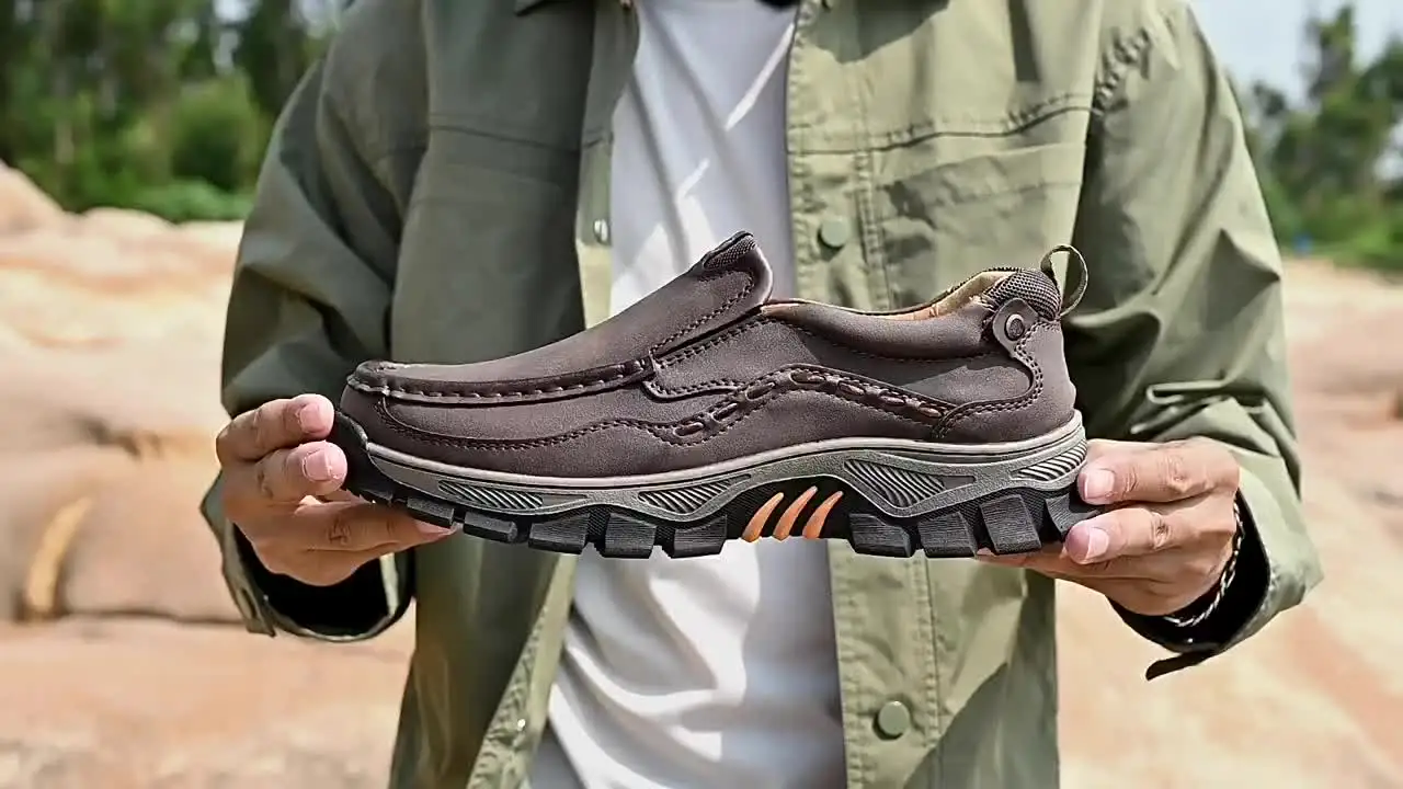 Large Size 47 Office Man Fashion Shoes High Quality Rubber Sole