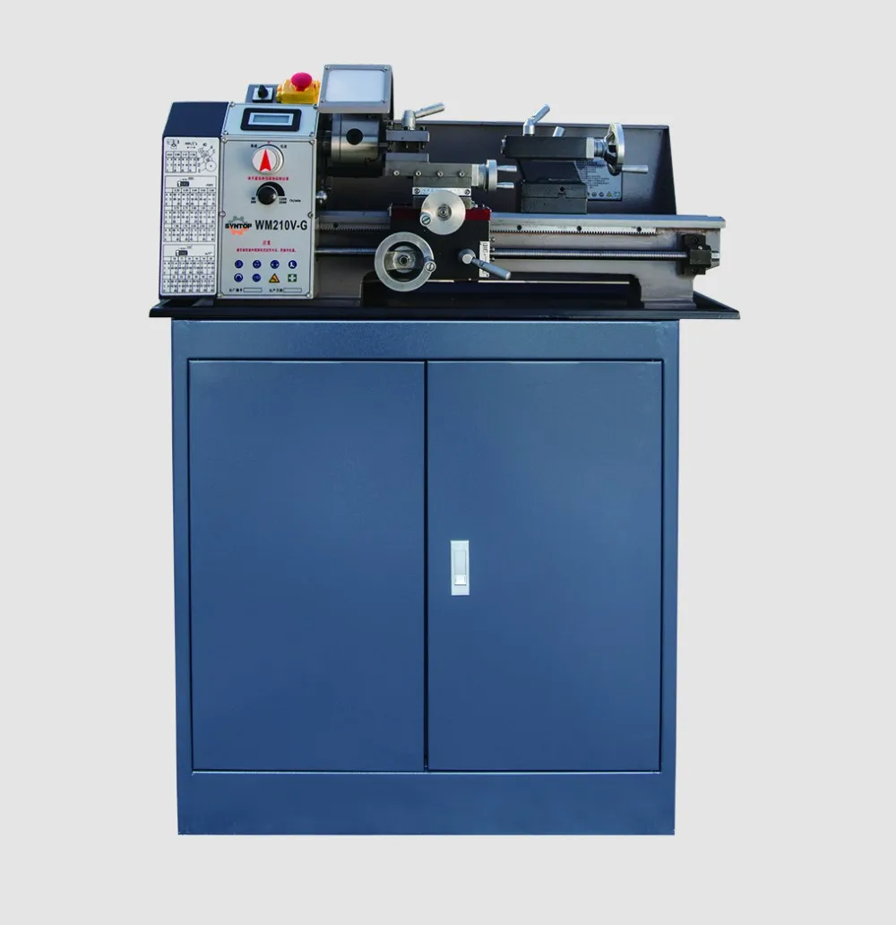 Mini Variable Speed Bench Metal Lathe Machine Wm210v/g Buy Lathe Mini