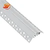 Materials Cost-effective Market shelves Share triangle led channel light aluminum profile for led strip