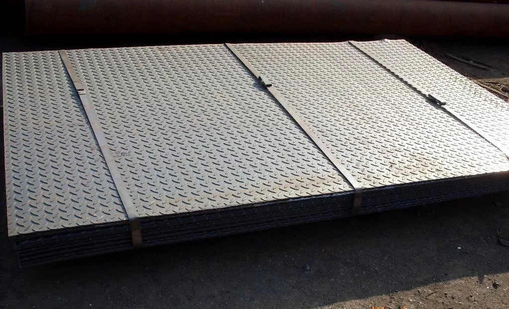 mild steel chequered plate checkered steel plate