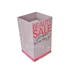 Factory Direct Wholesale Girls Beauty Make Up Cosmetic Cardboard Display Stand Box for Cosmetics