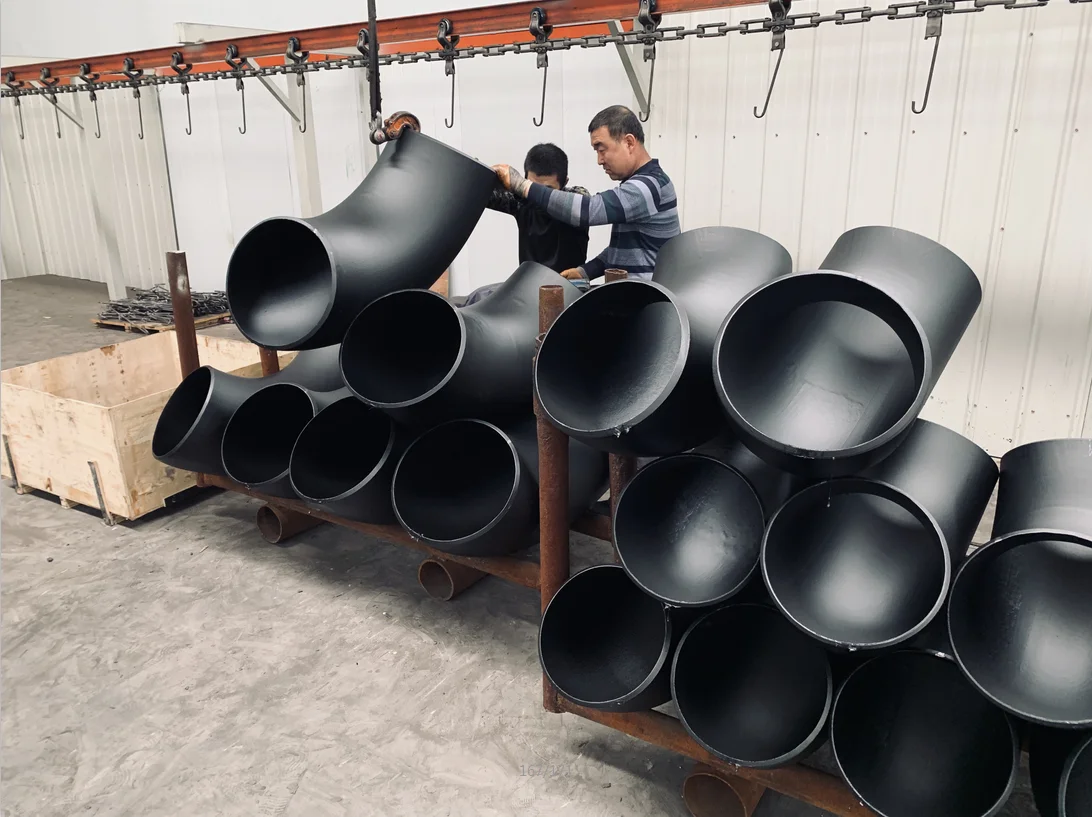 A234 WBP carbon steel fire fighting elbow pipe fitting for oil and gas