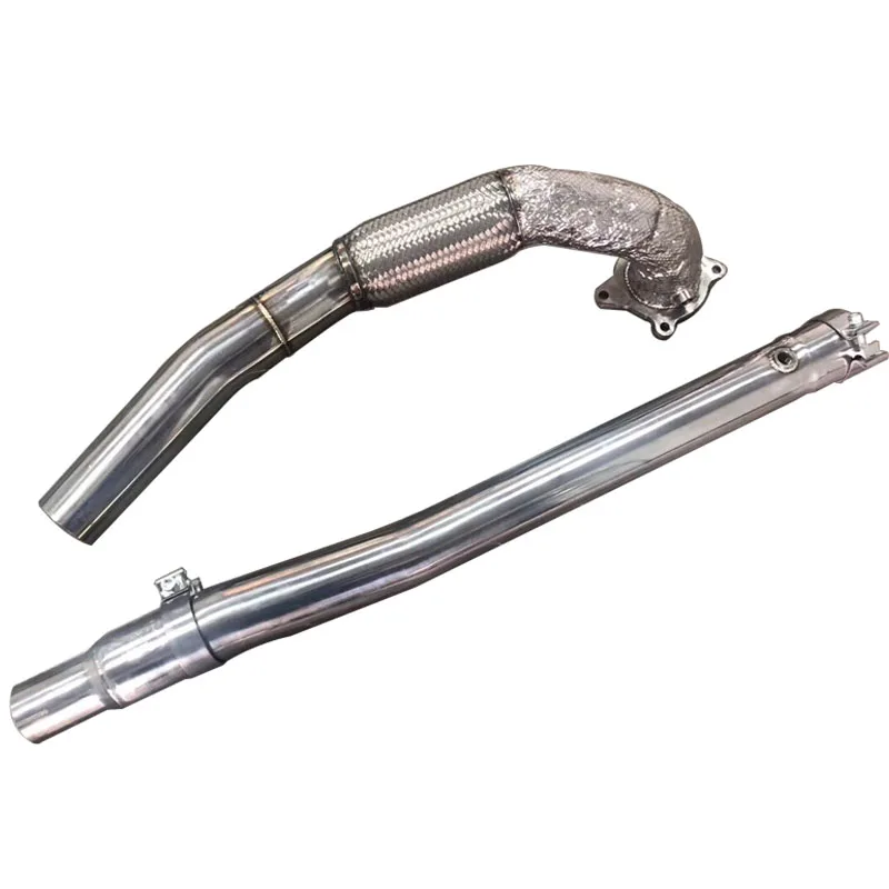 Motor Engine Intake Pipes Exhaust Downpipe Catalytic Converter For Vw