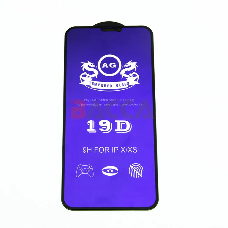 Anti Blu-ray Glass film For iphone x xs 11 pro max 6 7 8 plus 0.26mm 9H Explosion-proof Glass Screen Protector