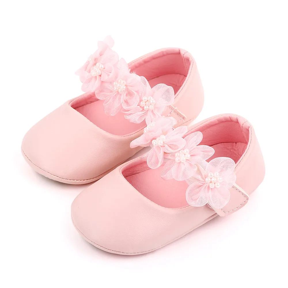 High Quality Baby Shoes Flower Princess Shoes Girls Toddlers details