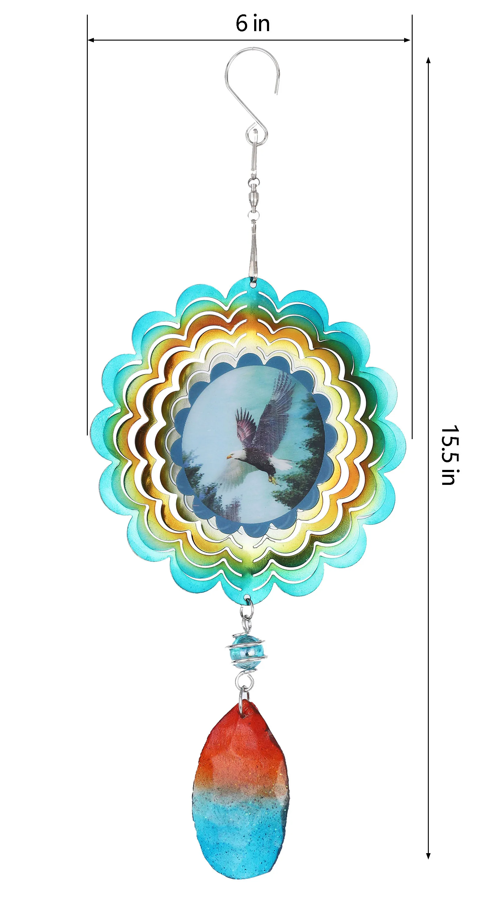 garden wind spinners