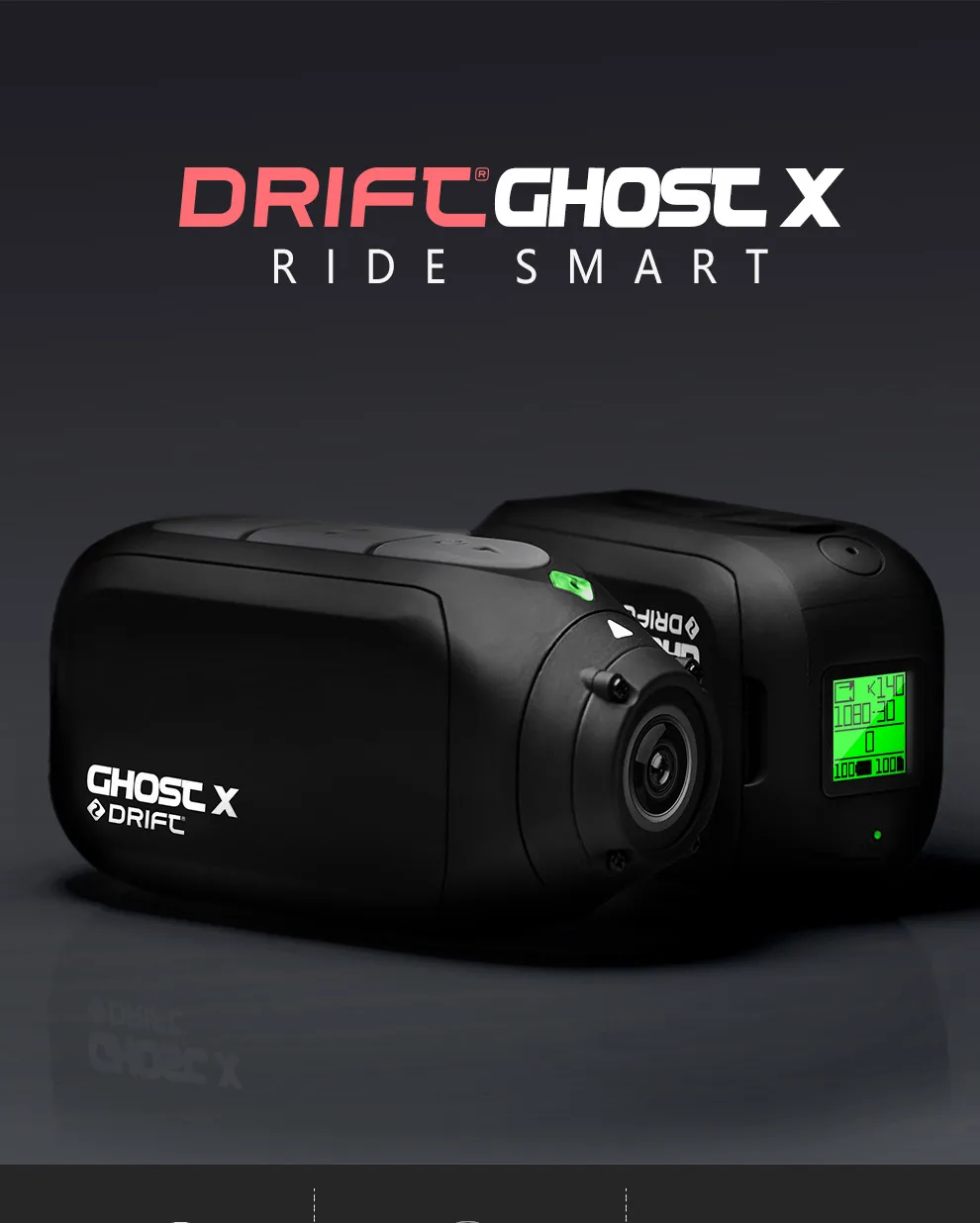 Drift ghost x sports ambarella a12 dvr 1080p full hd wifi обзор