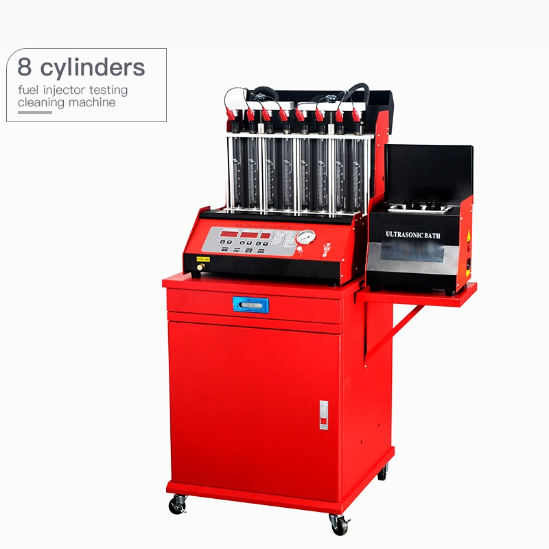 Selling 8 Cylinders Fuel Injector Testing Cleaning Machine Buy 8