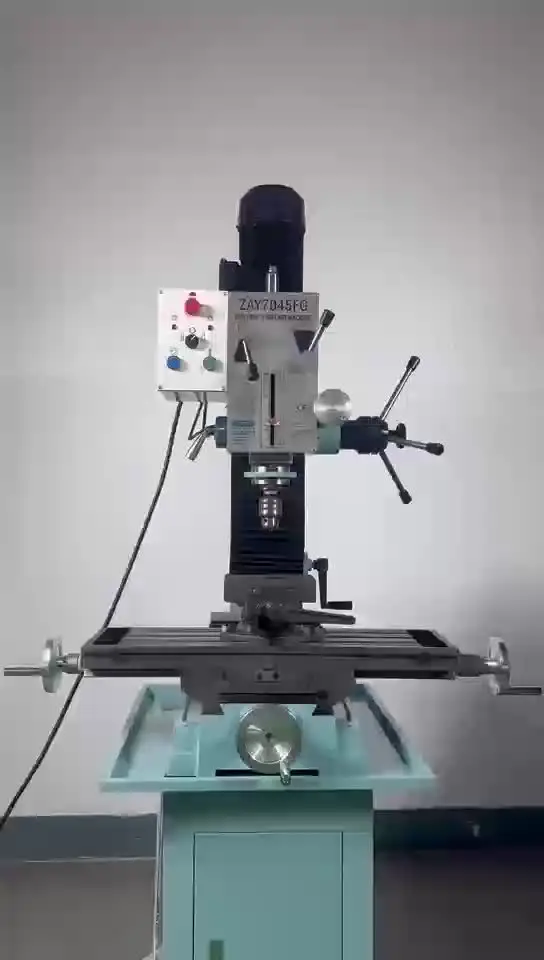 ZX7045 Power Feed Gear Drive DRO Milling Drilling Machine