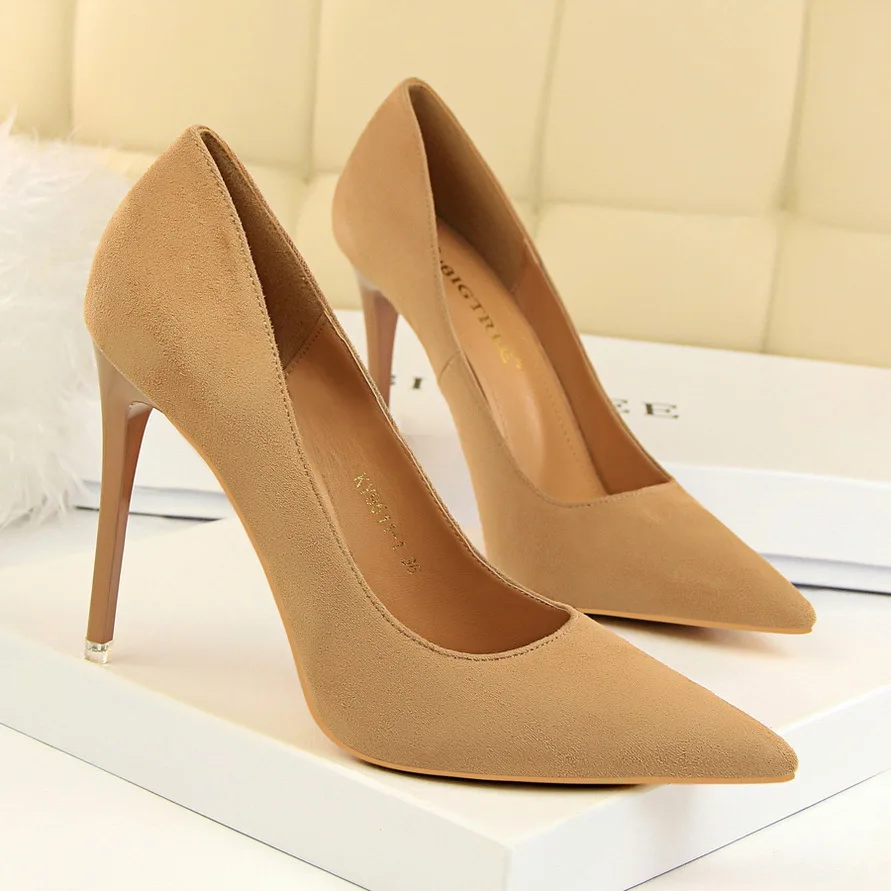 nude dress shoes for women Womens Next Extra Wide Fit Forever Comfort Point Toe Court Heels US 8 (UK 6) Other Materials. High Heels Shallow Mouth PU