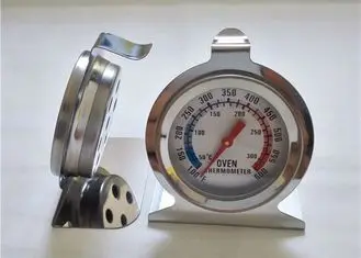 bimetal mechanical analog hanging oven thermometer