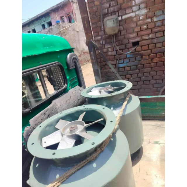 Axial Flow Fan, Aluminium, 220 to 420 V, Electric - detail 4