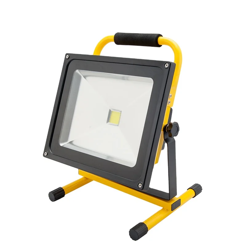 Commercial Lights Work Zone Rechargeable Led Worklight 50W Led Flood Light Green