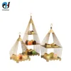 Catering Buffet Party Set Wedding 2 or 3 Tiers Bird Cage Cake Stand Stainless Steel Bird Cage Wire Mesh