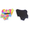 high quality nigeria country map shape rubber fridge magnets