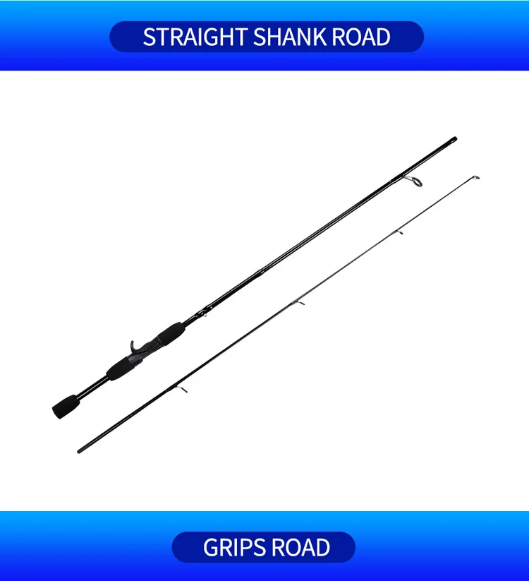 Factory Price Carbon Fiber Fishing Rod Eva Handle Lure Fishing Rod