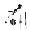 Multifunction brush cutter with electric starter or gasoline multifunction garden tool with electric start