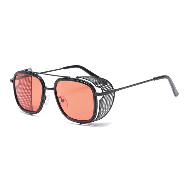 designer round frame sunglasses