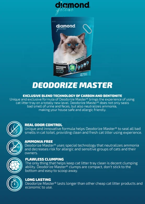 Bestselling Diamond Feline Deodorize Master Buy Blend Technology Of
