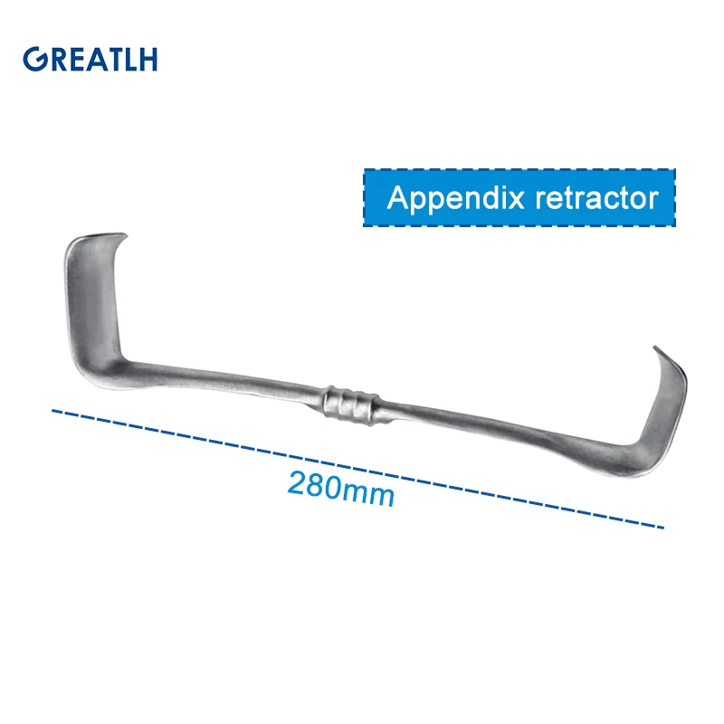 Stainless Steel S Retractor Abdominal Retractor Medical Restractor For