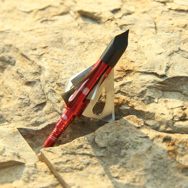 Spg Archery Mechanical Broadhead 100 Grain Expandable Blade Broadheads