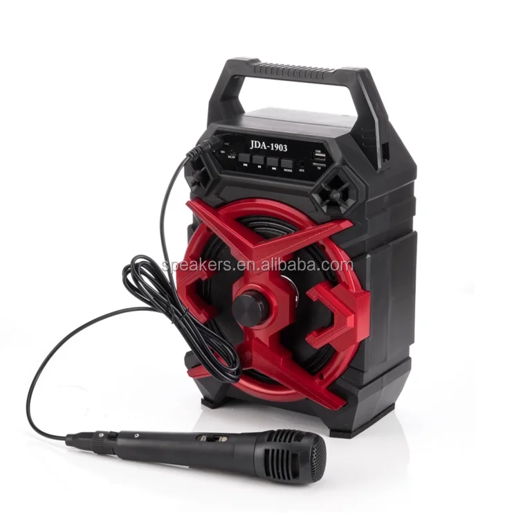 6.5 inch Rod speakers with microphone and controller with portable waterproof bluetooth speaker - ANKUX.COM