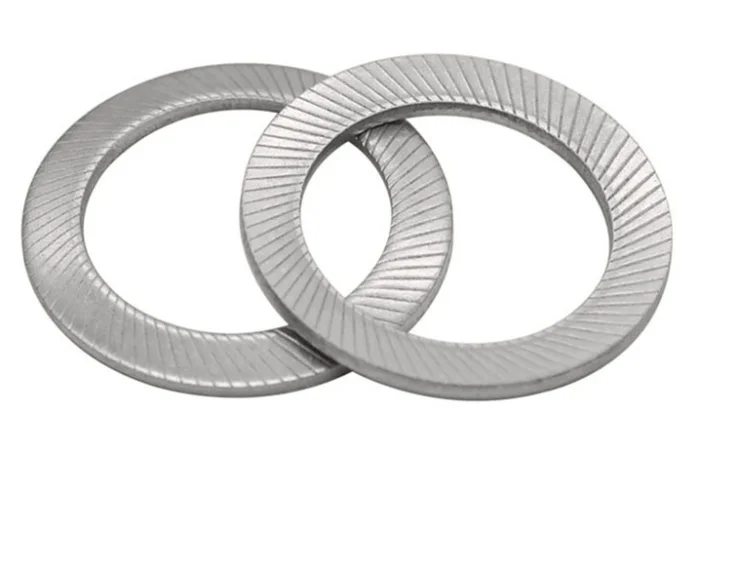 Lock Washers With Doule Faced Printing,Stainless Steel Din9250 M1.6m36