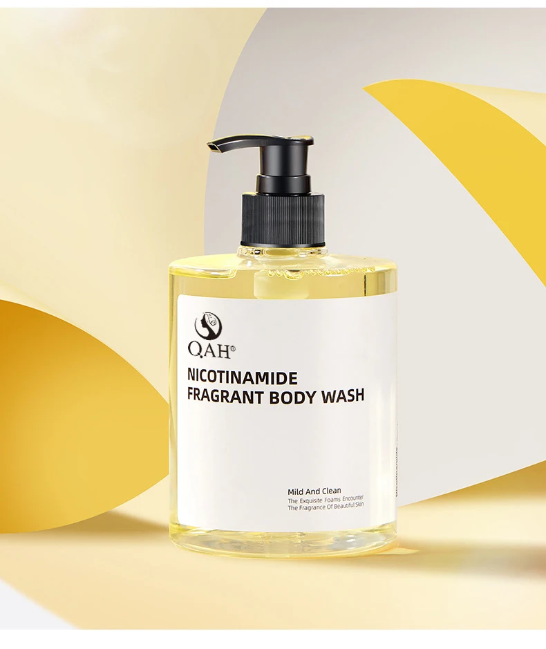 Private Label Natural Body Fragrance Shower Gel Oem Niacinamide