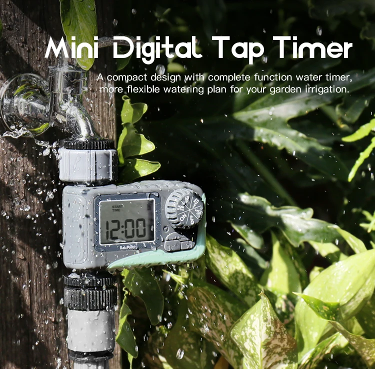 Rainpoint Electronic Digital Water Timer For Garden Irrigation System