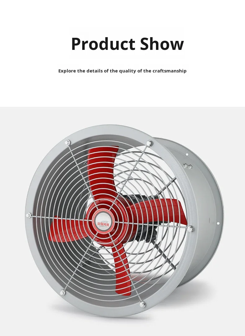 Axial Flow Fan, Explosion-Proof, 220V/380V - detail 32
