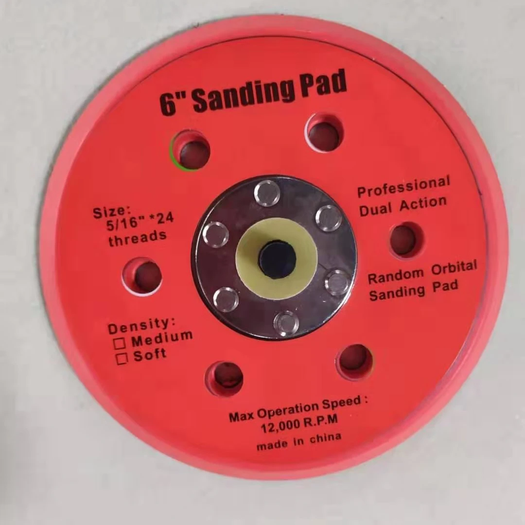 2 stuks interface-pads, 125 mm, 8 gaten schuim rondingen, polijstpads 125 mm, zachte pad schuurschijven polijstschijven, licht praktisch schuurpapier